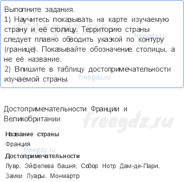 Путешествие по городам и странам — Путешествие по Франции и Великобритании — 3 - 0