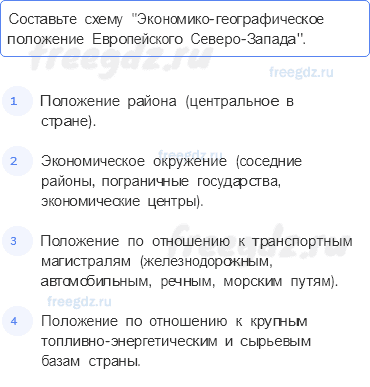 § 35. Европейский северо-запад, общие сведения. — Тематический практикум — 2 — стр. 40 - 0